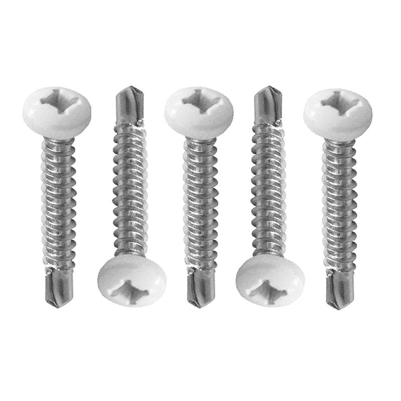 SCREW SELF TAPPING 8X1 WHITE