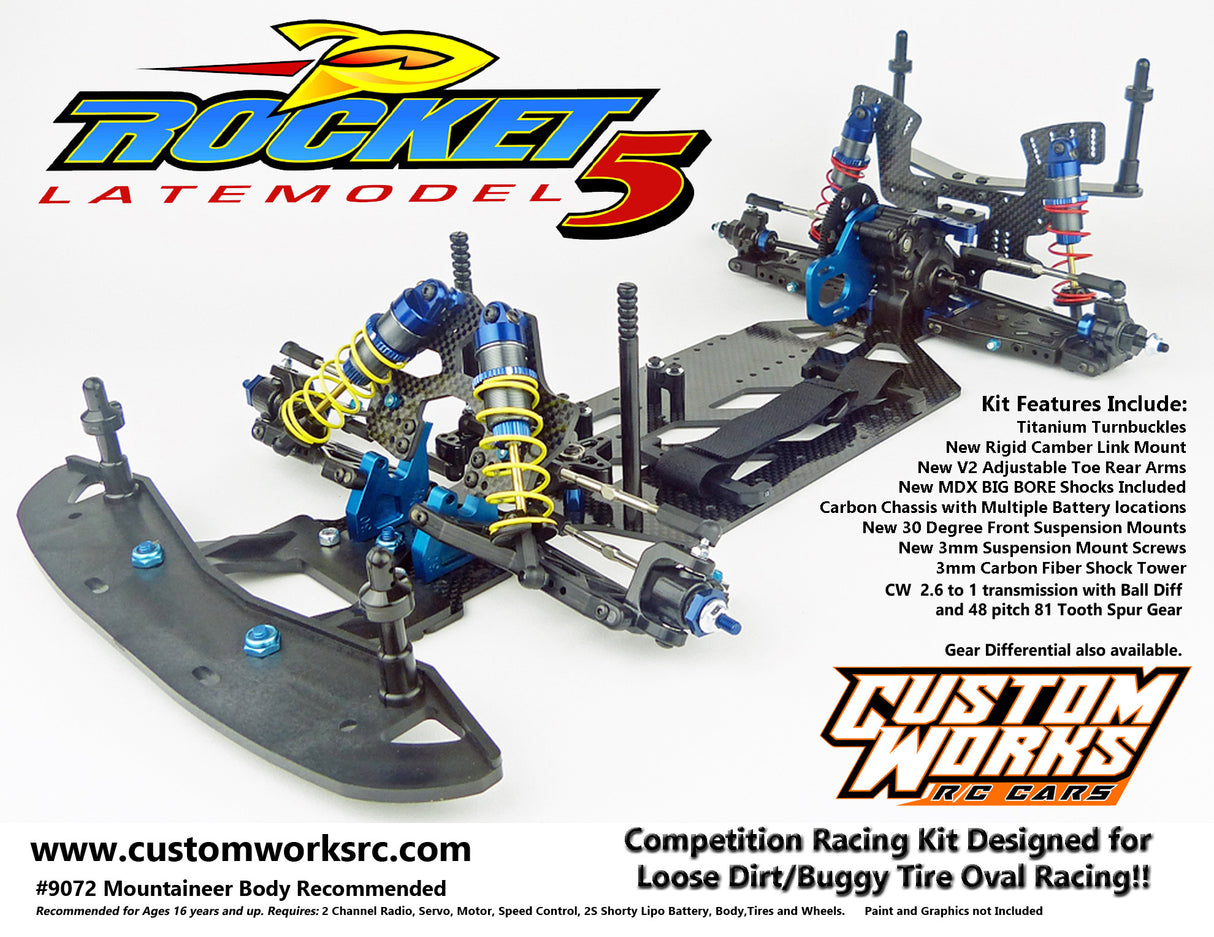 ROCKET 5 LATEMODEL KIT