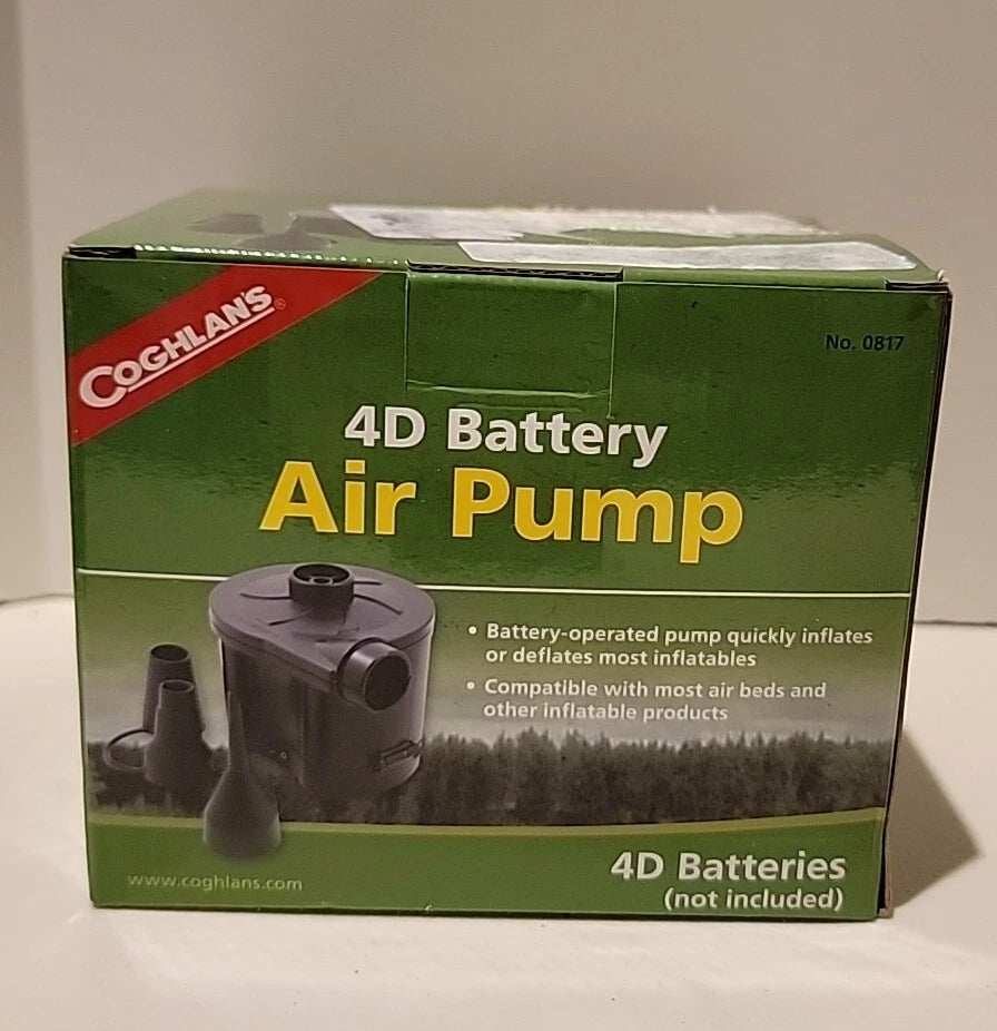 AIR PUMP 4D BATTERY POWERED