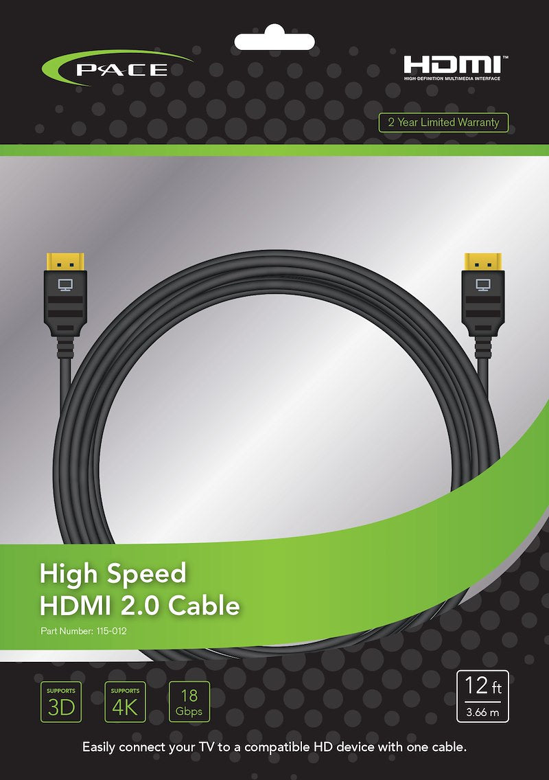 HDMI CABLE 12'