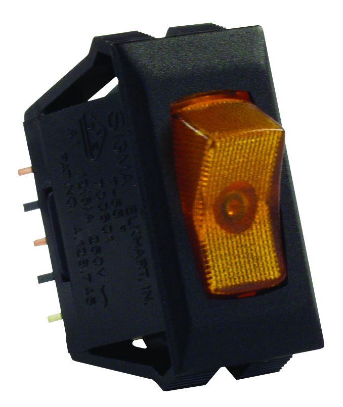 ON OFF SWITCH AMBER LIGHT