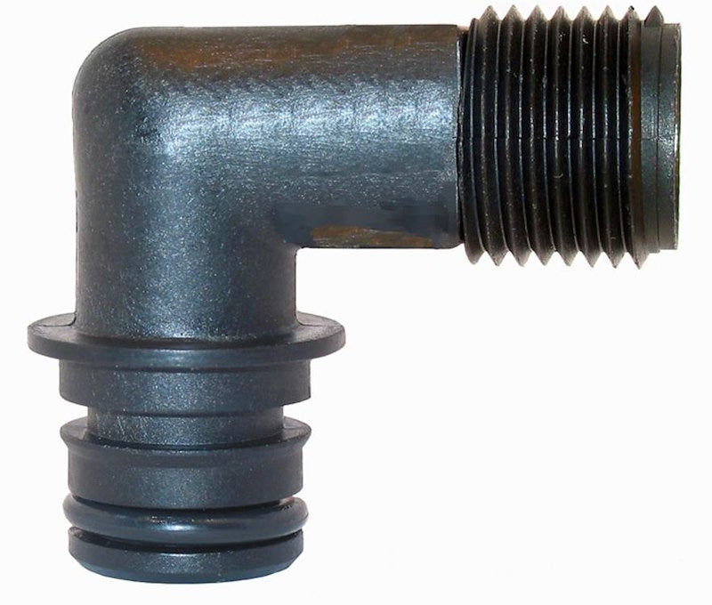 FLO-JET ELBOW 1/2" MPT