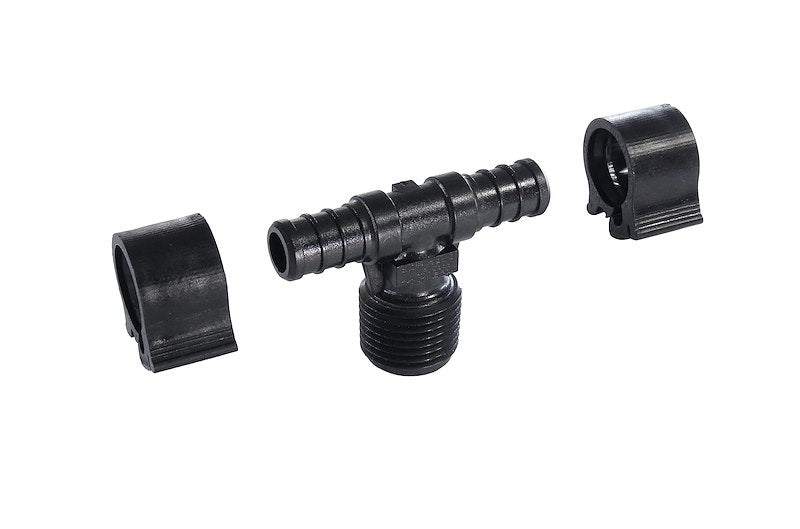 PEXLOCK 1/2x1/2x1/2MPT TEE