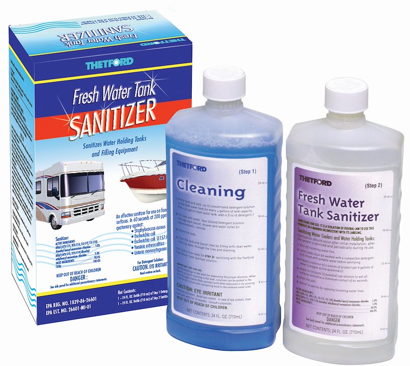 FRESH WATER TANK SANITIZER