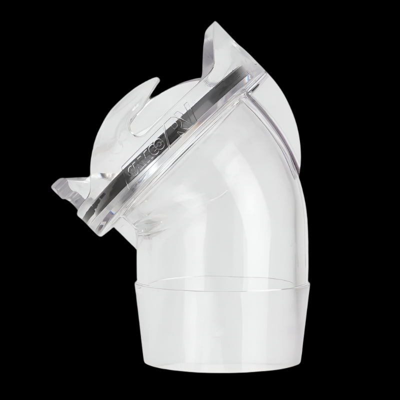 CLEAR SEWER HOSE CONECTOR 45°