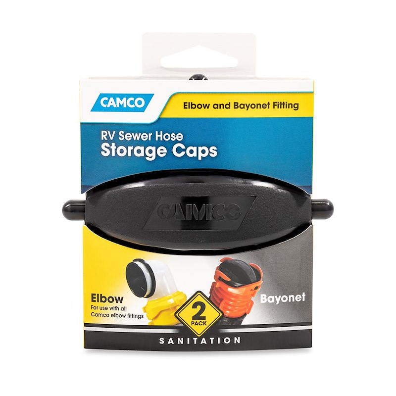 SEWER HOSE STORAGE CAPS