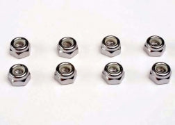 5MM NYLON LOCKING NUTS 8