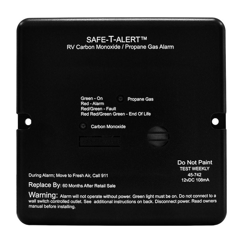 SAFE-T LP LEAK ALARM BLACK