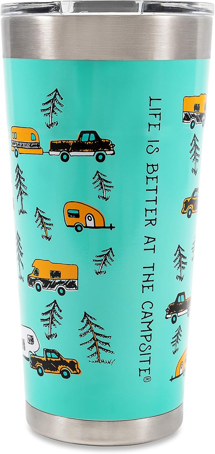 CAMCO 20oz TUMBLER TEAL SKETCH