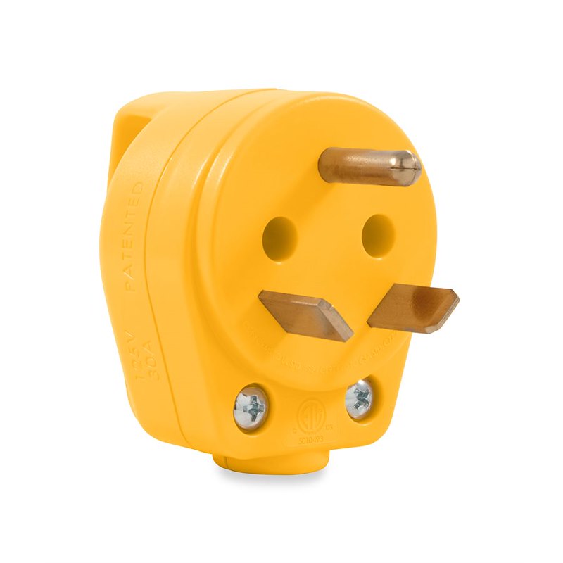 POWER CORD END 30A MALE