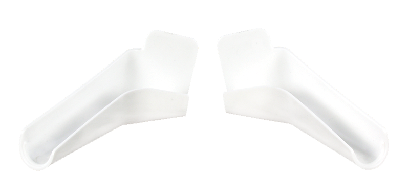 GUTTER EXTENSION LONG WHITE