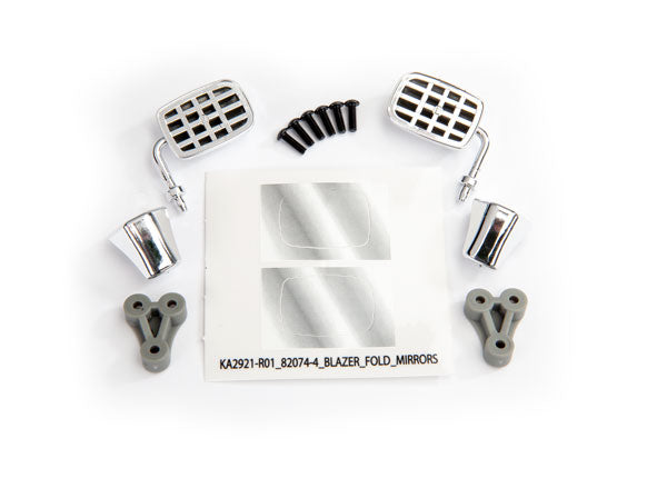 8133X TRAXXAS CHROME MIRRORS