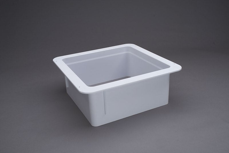ROOF VENT GARNISH 6" WHITE