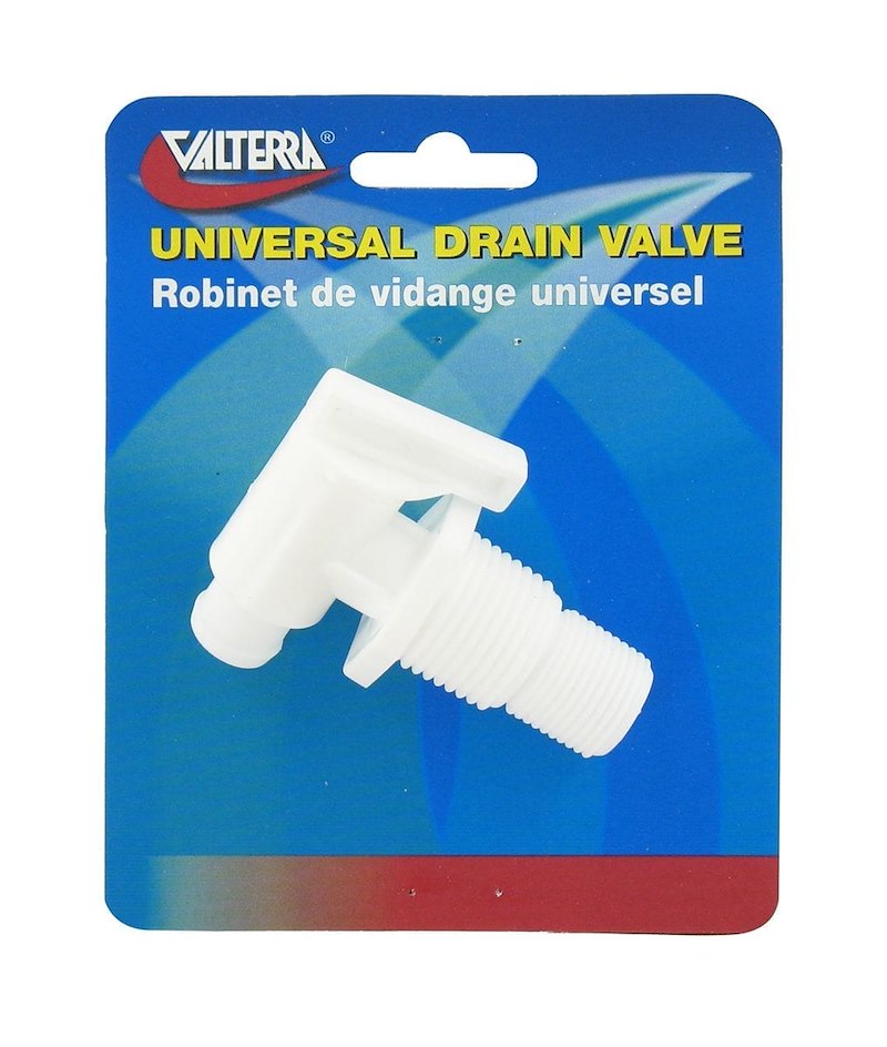 DRAIN VALVE 3/8 & 1/2" MPT