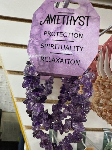 CHIP BRACELET AMETHYST