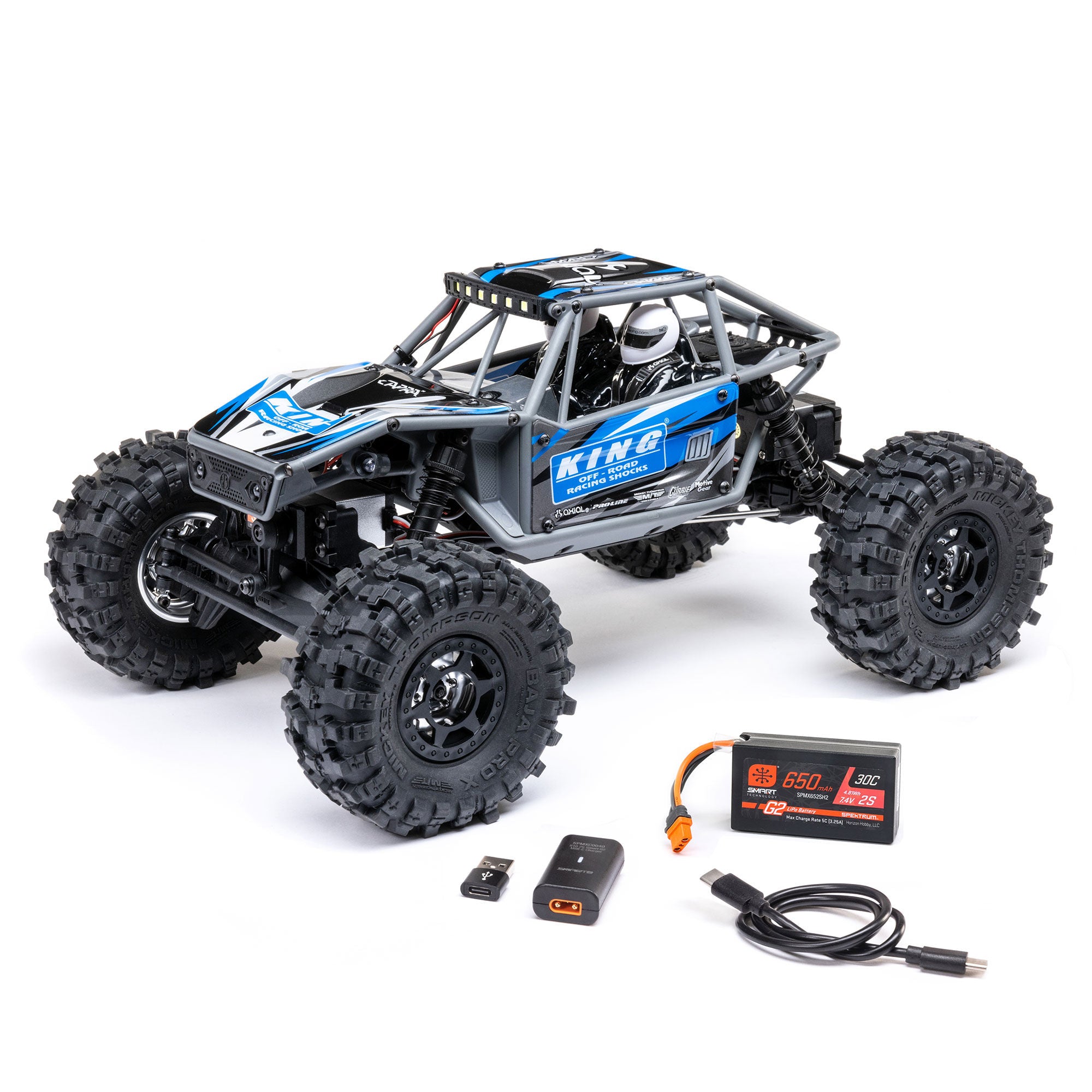 AXIAL CAPRA UTB18 4WS BLUE – Buscher Bros