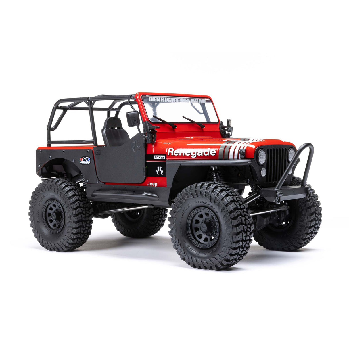AXIAL SCX10 III JEEP CJ-7 RED