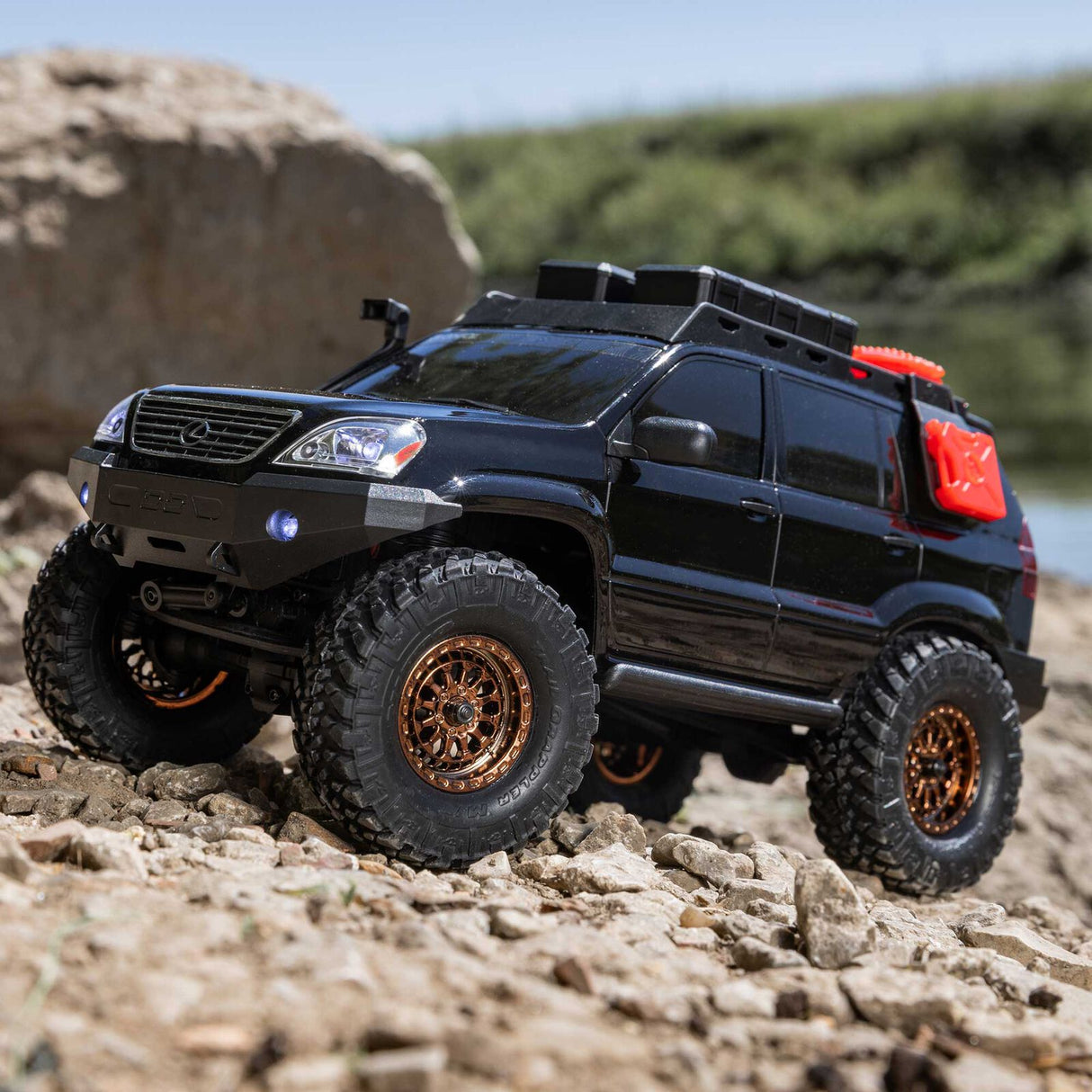 AXIAL SCX24 LEXUS GX470 BLACK