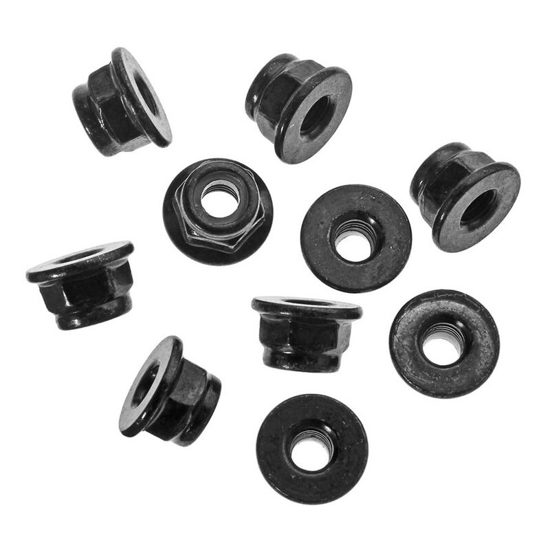 M4 NYLON LOCKNUTS 10PK
