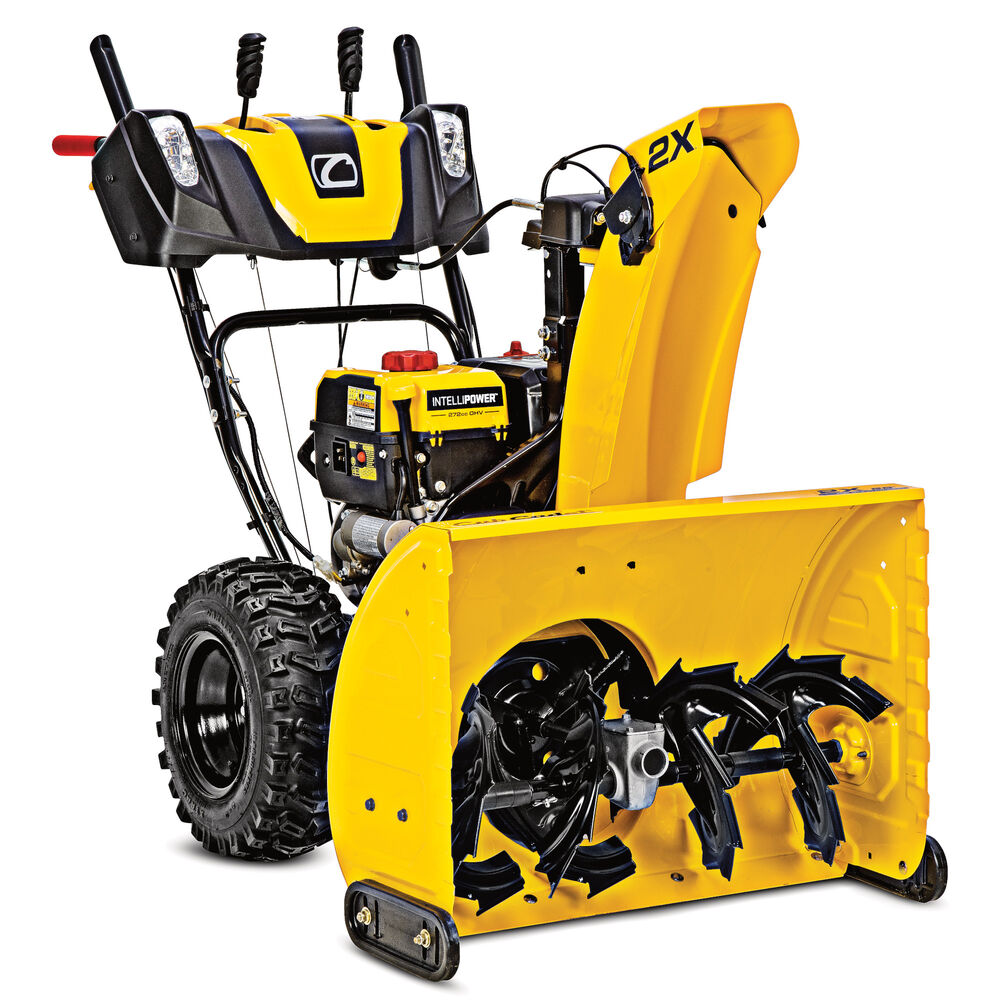 2X 28IP CUB CADET SNOW BLOWER