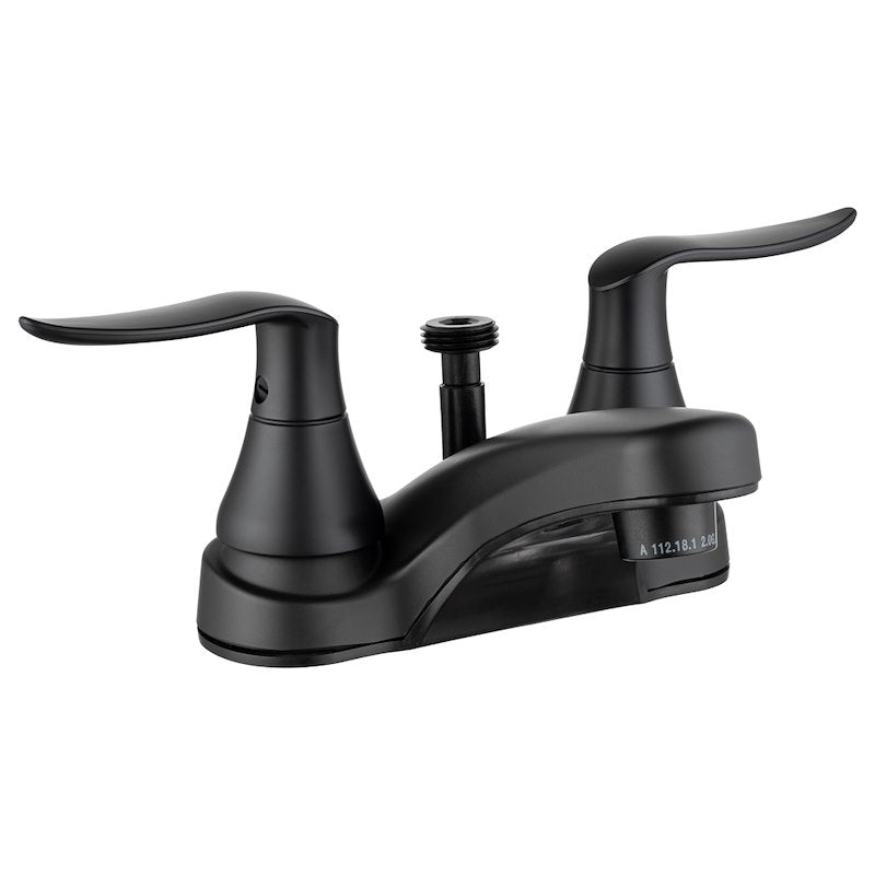 LAV/SHOWER FAUCET MATTE BLACK