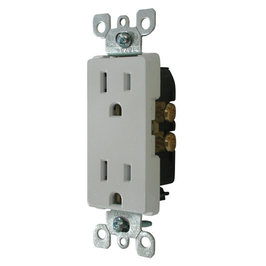 RECEPTACLE OUTLET WHITE