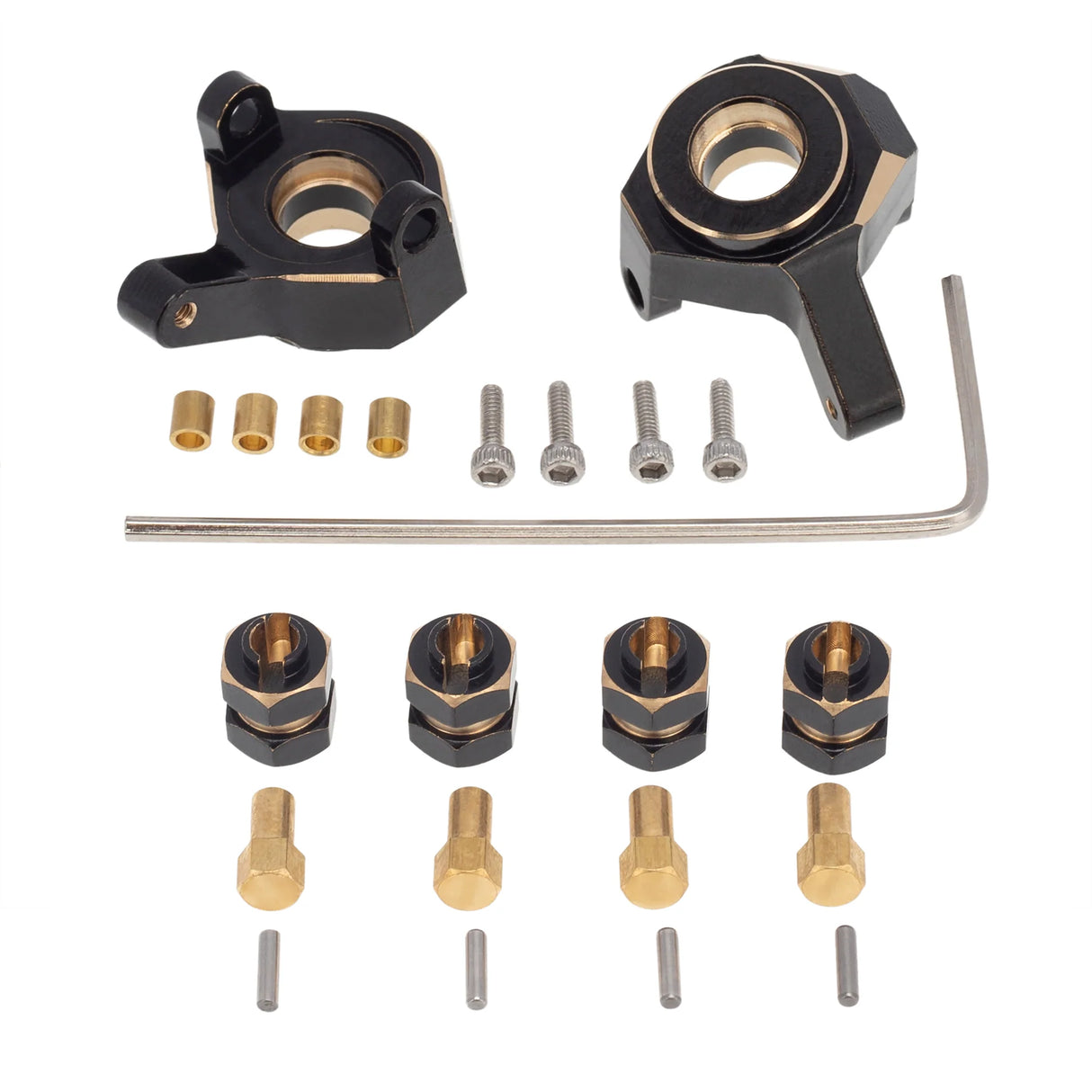 MEUS BRASS STEERING KNUCKLES