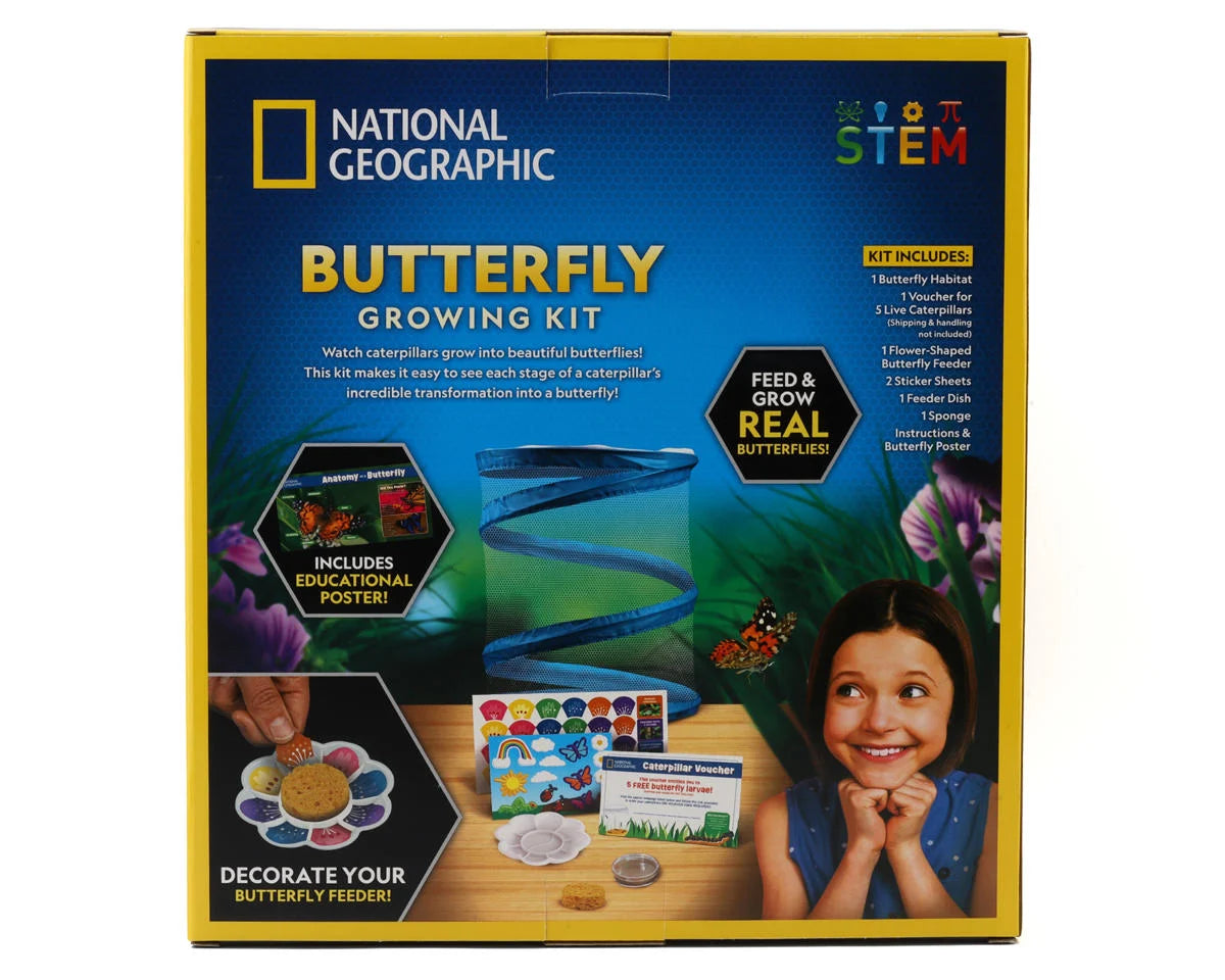 NAT GEO BUTTERFLY GROWING KIT