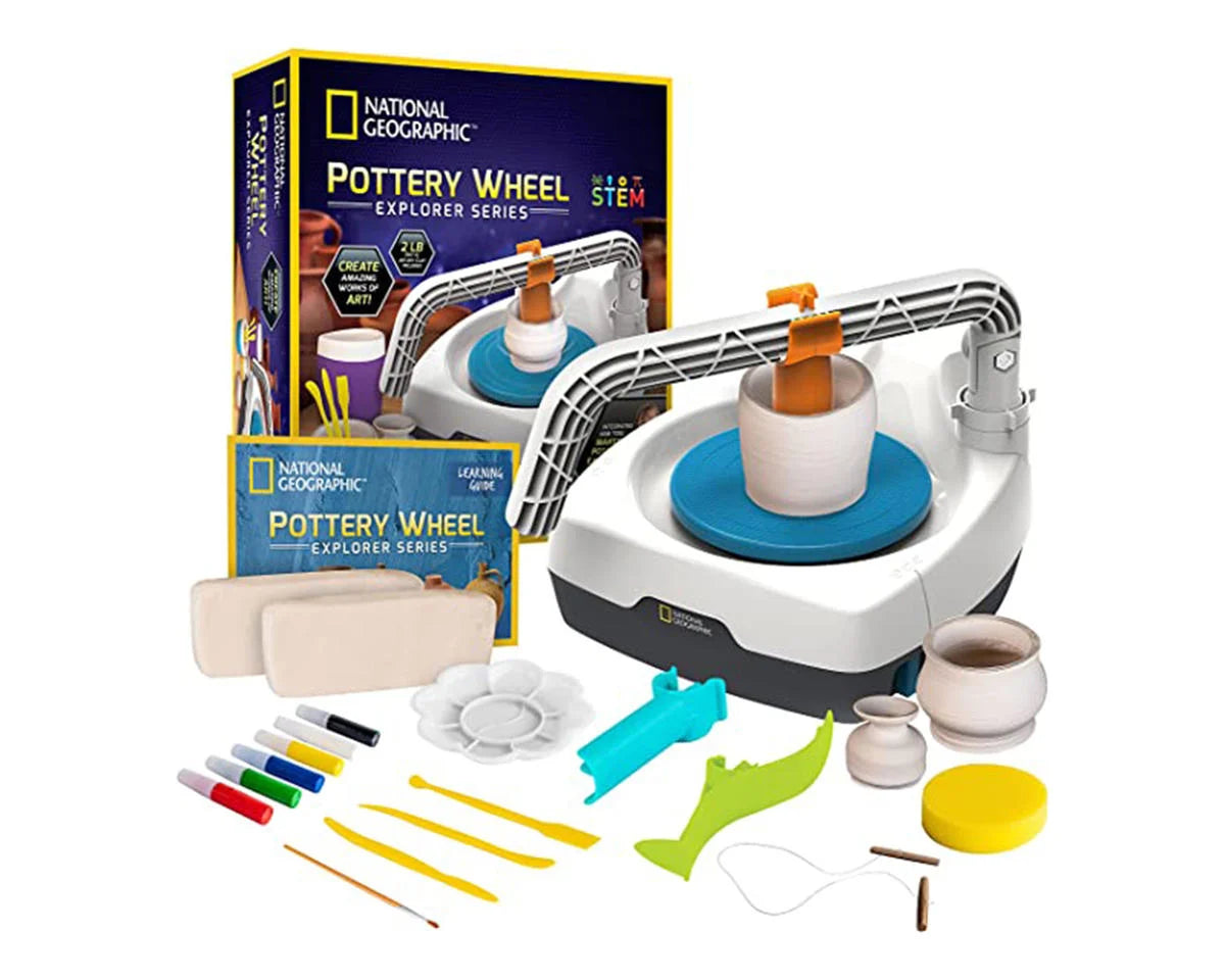 NAT GEO POTTERY WHEEL KIT