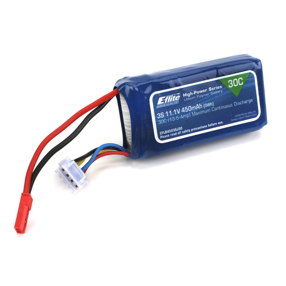 E-FLITE 450MAH 3S 11.1V 30C
