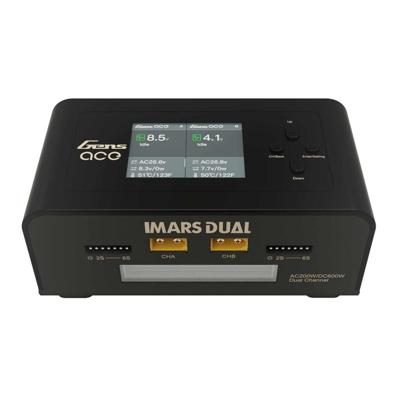 GENS ACE IMARS DUAL CHARGER