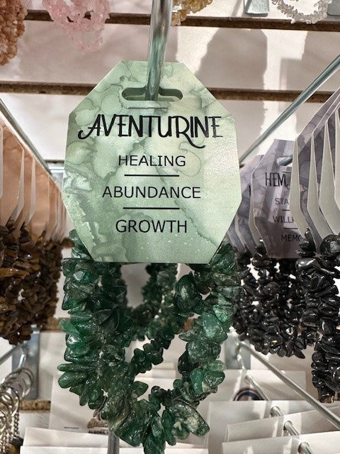 CHIP BRACELET GREEN AVENTURINE