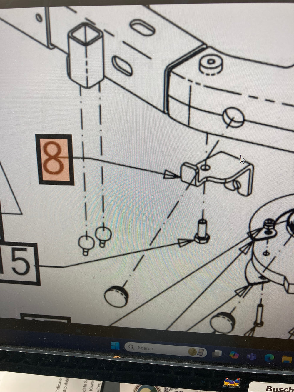 703-10387A-4021 CABLE BRACKET