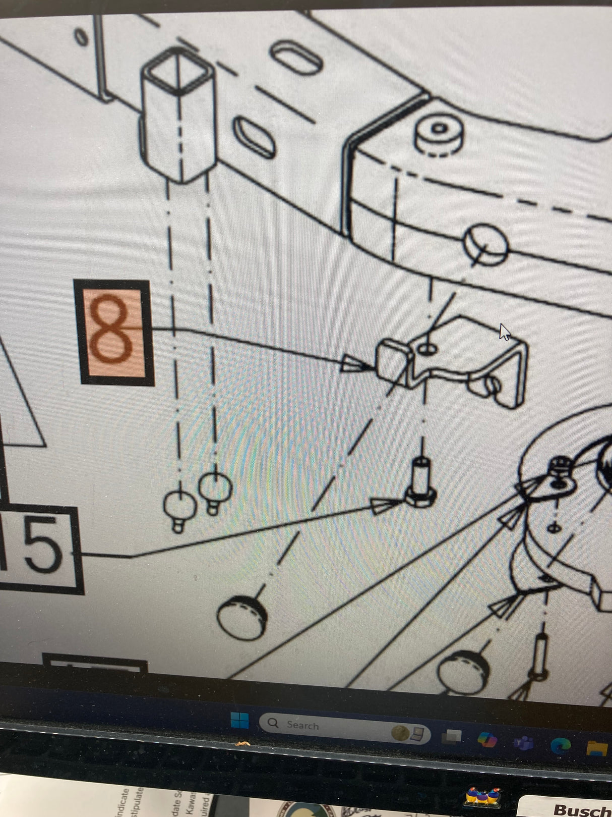703-10387A-4021 CABLE BRACKET