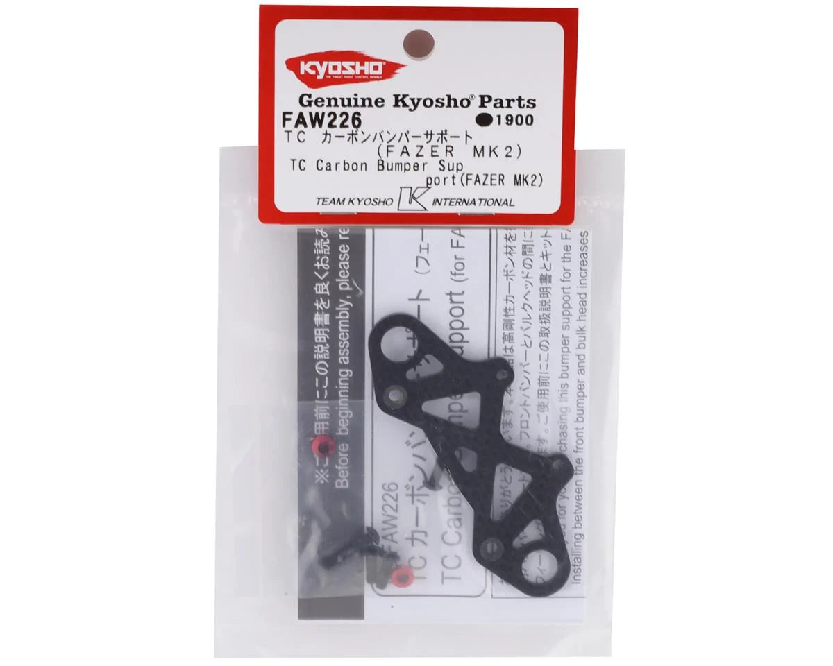 KYOSHO CARBON BUMPER SUPPORT