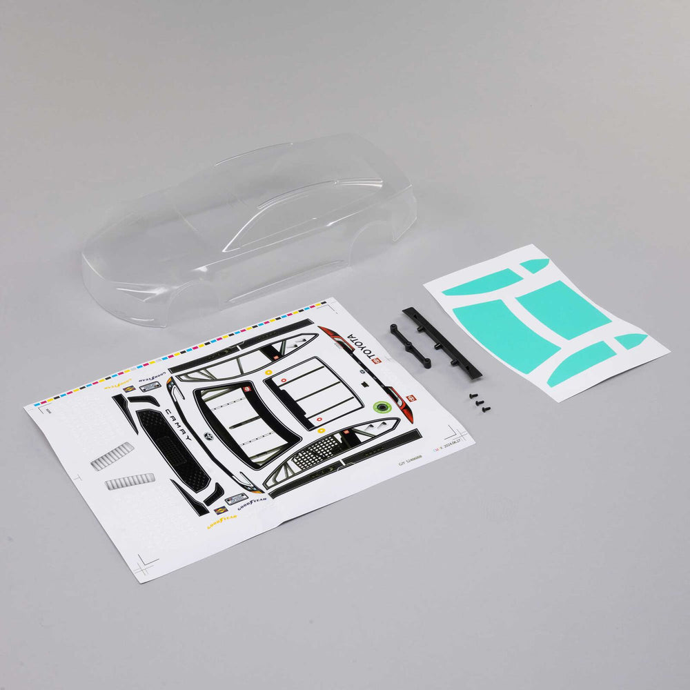 LOSI NASCAR CLEAR TOYOTA BODY