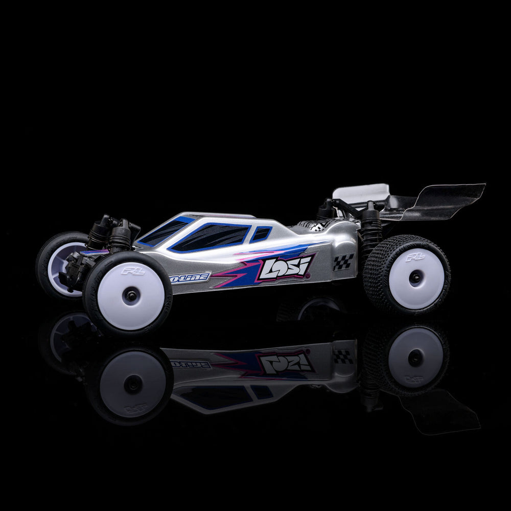 LOSI 2WD  MICRO-B SILVER