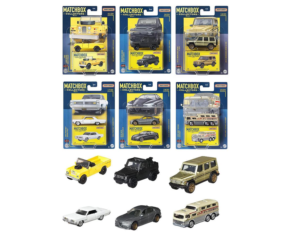 MATCHBOX ASSORTED SINGLES