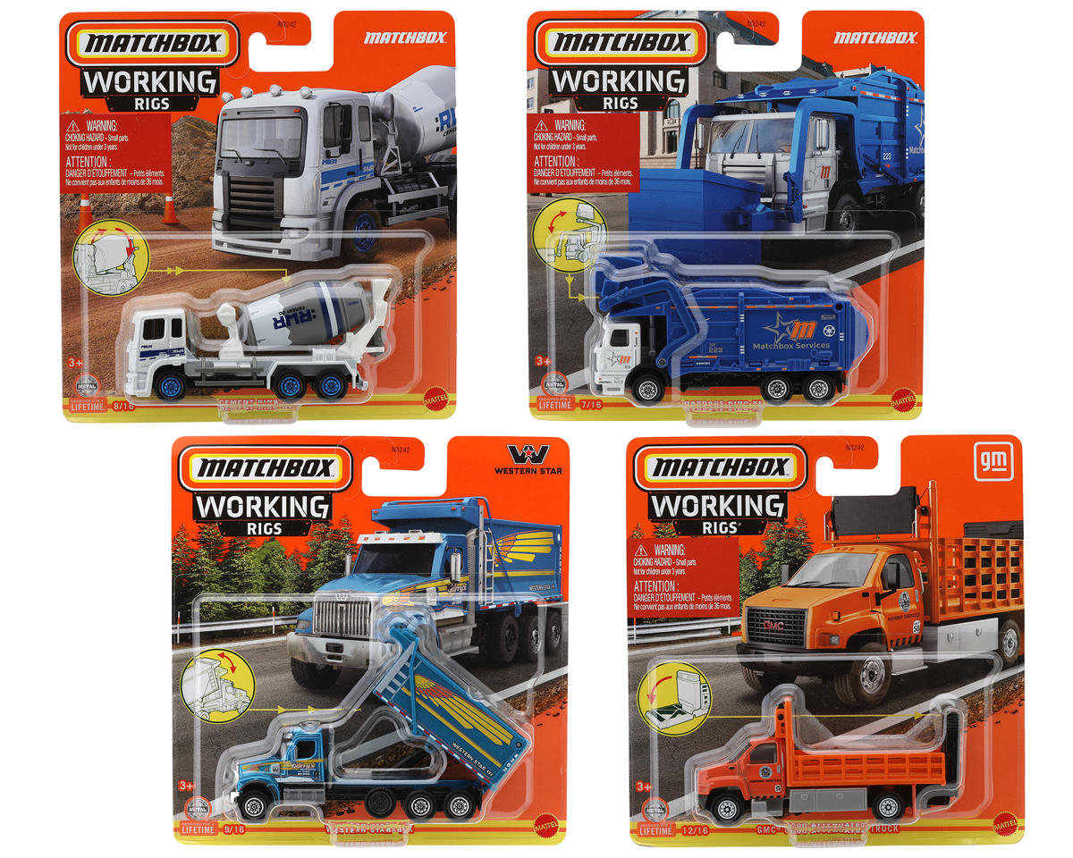 HOT WHEELS WORKING RIGS