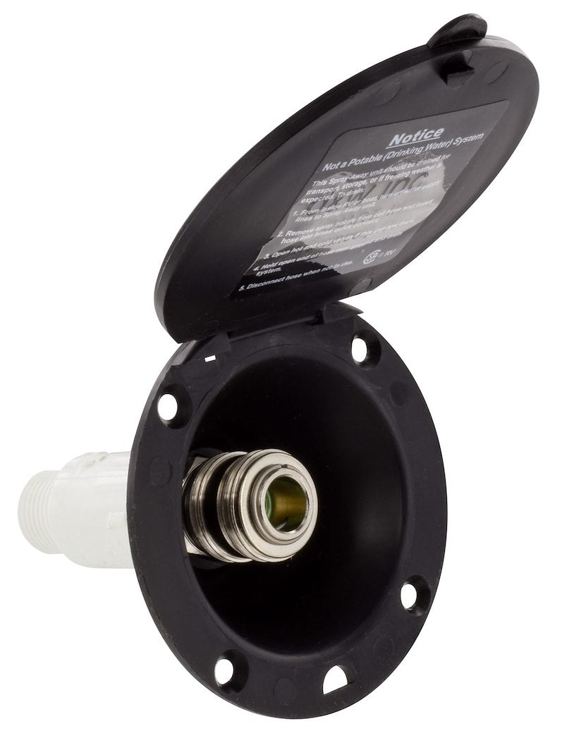 FRESH WATER SPRAY PORT BLACK