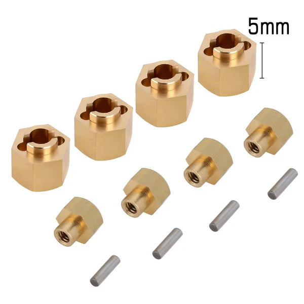 INJORA SCX24 5MM HEX EXTENDERS