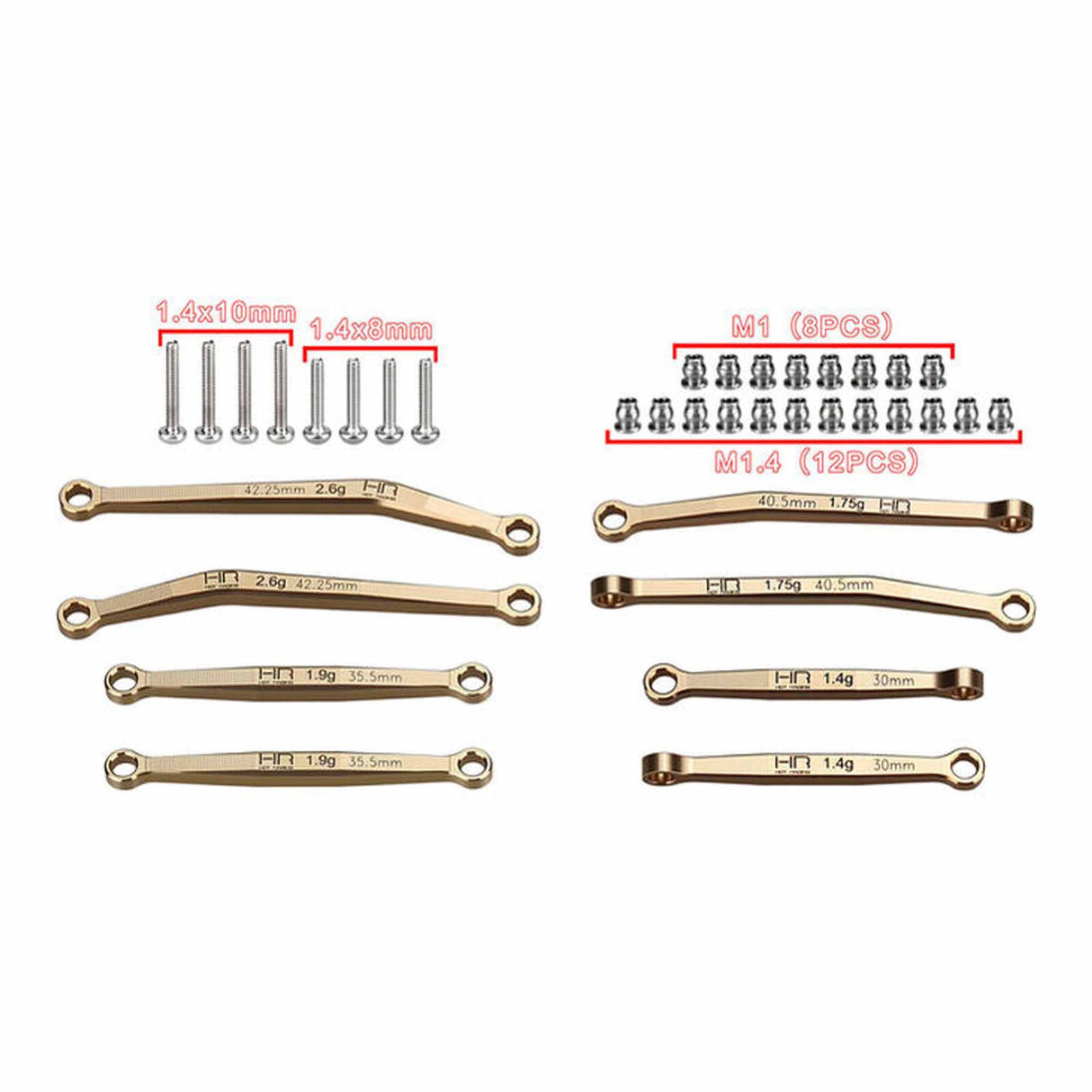 NO FLEX UPGRADE BRASS LINK SET