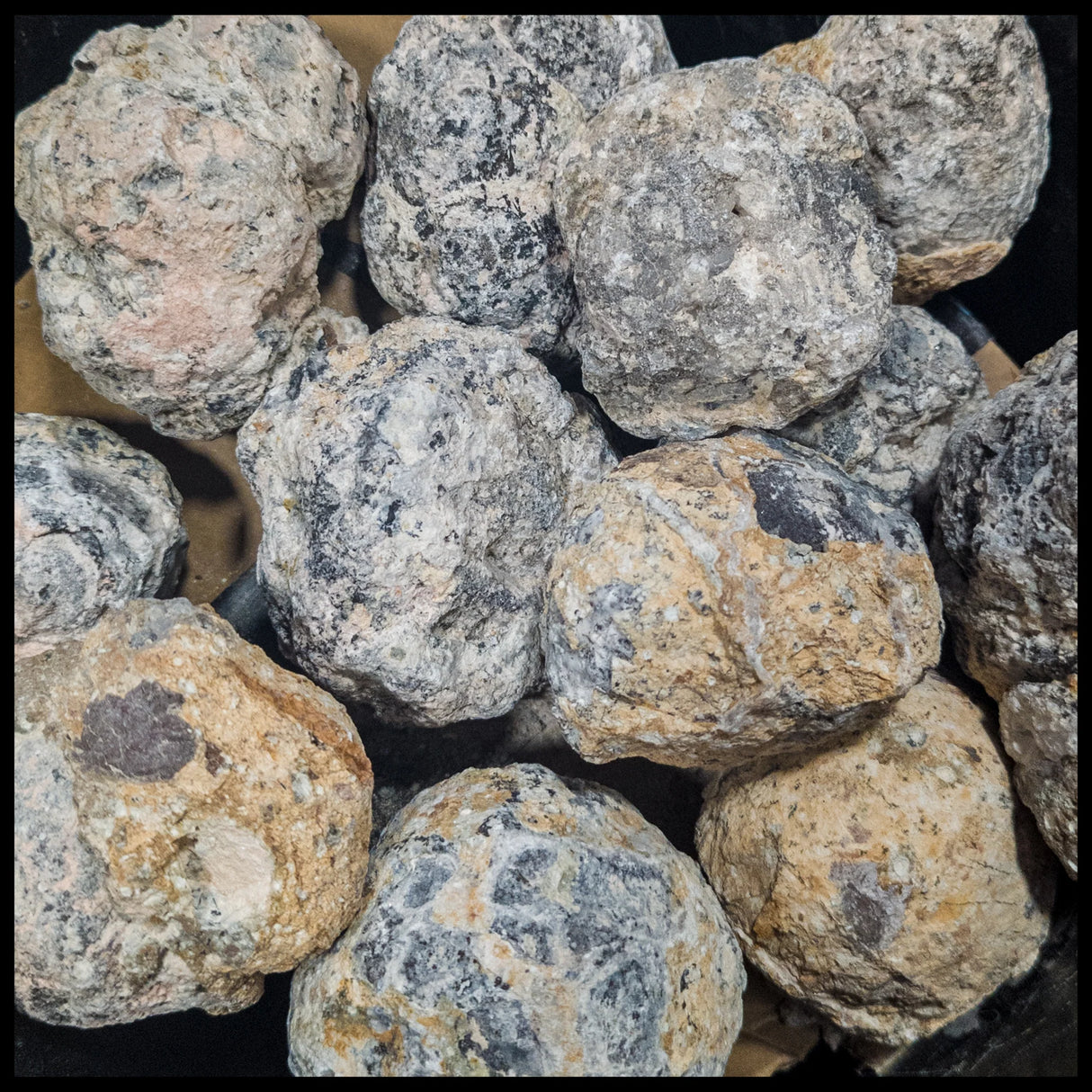 ASSORTED UNOPENED GEODES