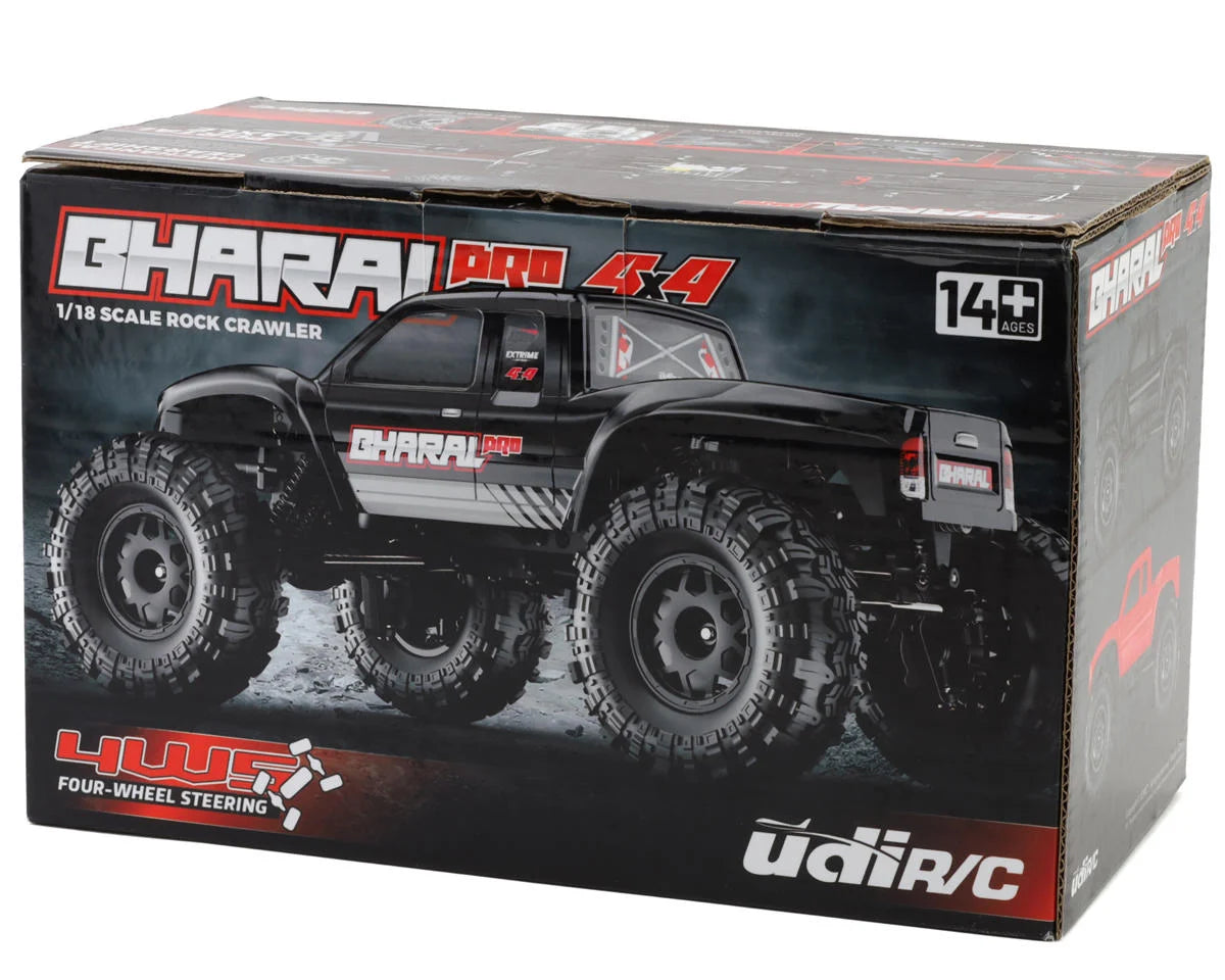UDIRC BHARAL PRO 1/18 BLACK