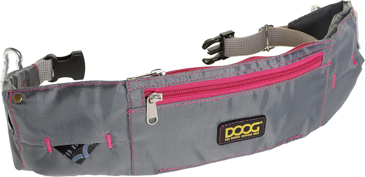 DOOG WALKIE BELT PINK/GREY NLA