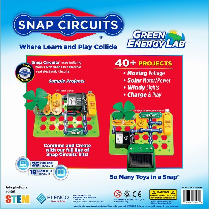 Snap Circuits Green Enegy Lab