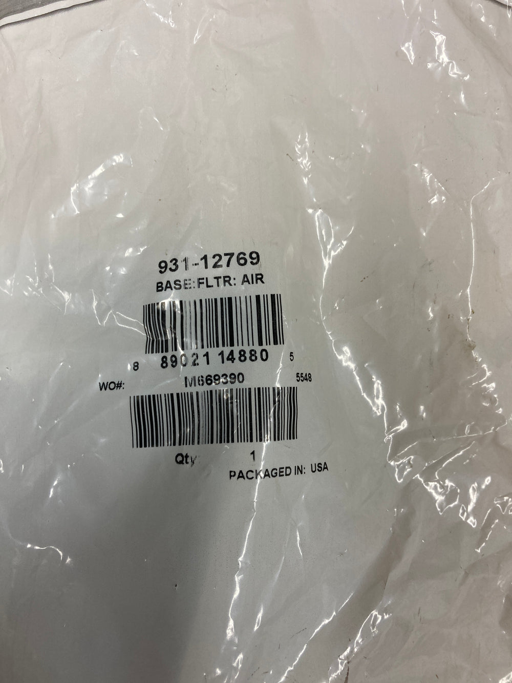 931-12769 AIR FILTER BASE