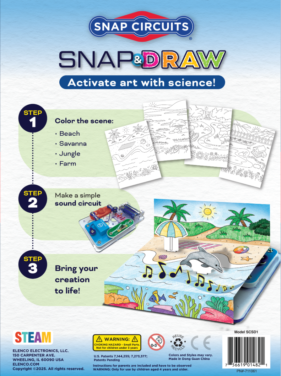 Snap Circuits Snap & Draw Kit