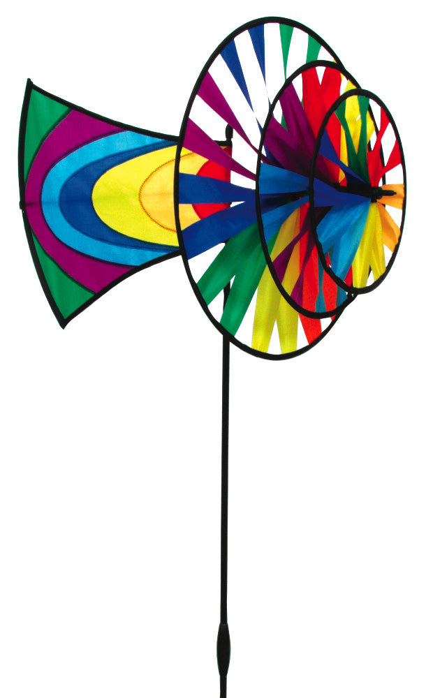 Rainbow Directional Pinwheel