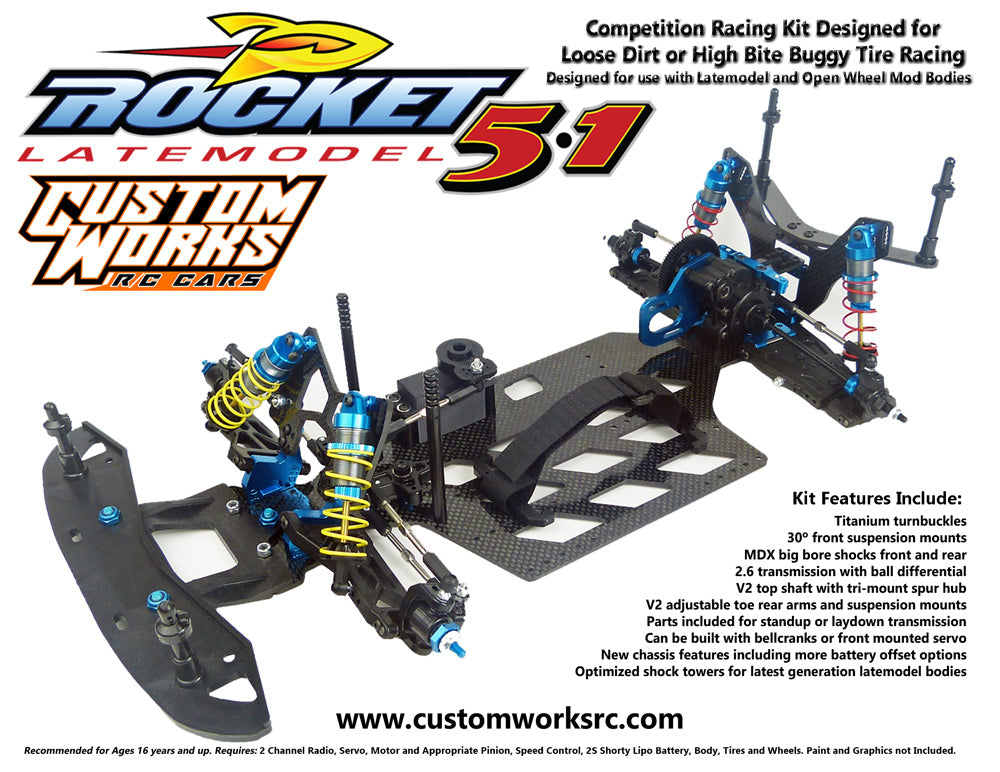 ROCKET 5.1 LATEMODEL KIT